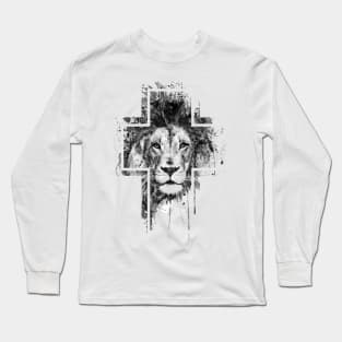 The Lion of the Tribe of Judah Long Sleeve T-Shirt